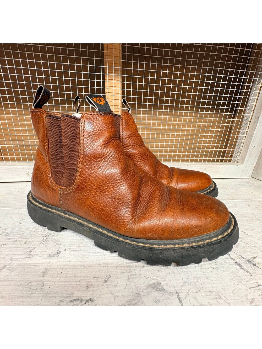 Ariat Chelsea Boots Women's 9.5 B Brown Leather
